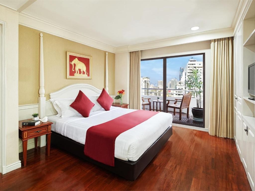 جناح من غرفة نوم واحدة مع شرفة  One-Bedroom Balcony Suite