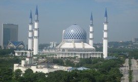 Sultan Salahuddin Abdul Aziz Mosque Selangor Malaysia