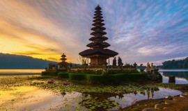 Lake Bratan Bali Indonesia 