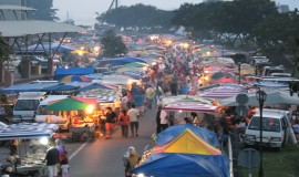 السوق الليلي تيمويونق لنكاوي ماليزيا